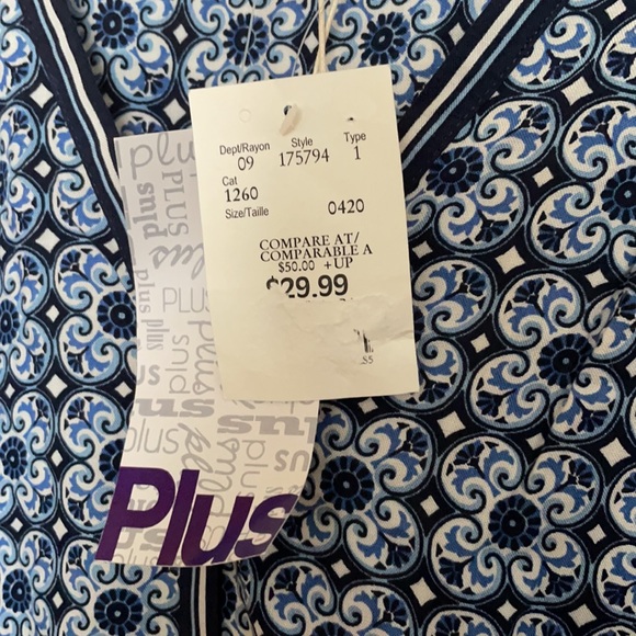 Spring blouse with tie - Picture 4 of 4